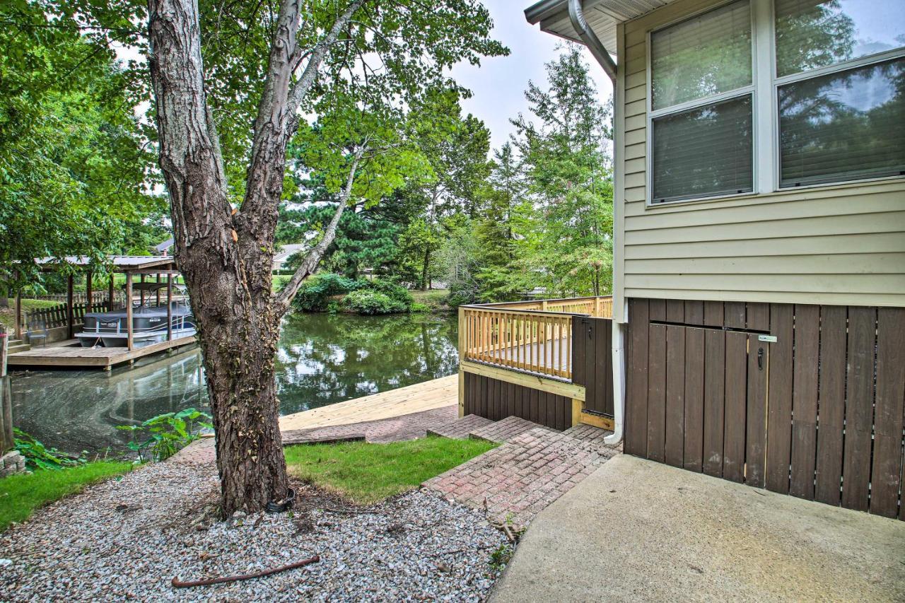 Lakefront Home With 2-Tier Deck And Boat Parking! Хот Спрингс Екстериор снимка