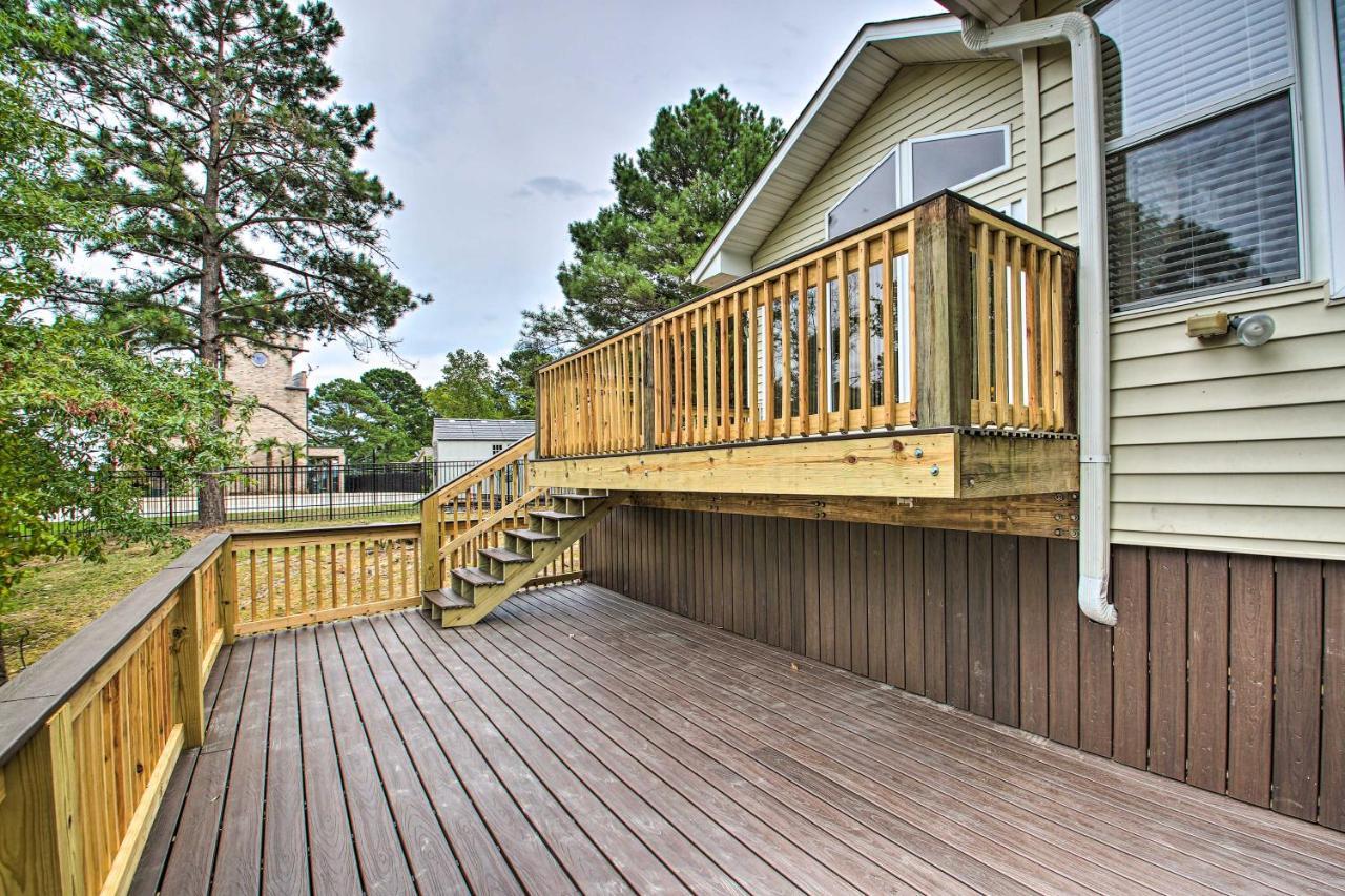 Lakefront Home With 2-Tier Deck And Boat Parking! Хот Спрингс Екстериор снимка